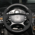 MEWANT Couvre Volant pour Mercedes-Benz CLK 55 AMG C209 CLS 55 AMG C219 CLS 63 AMG C219 E 63 AMG W211 SL 55 AMG R230