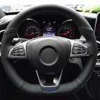 MEWANT Couvre Volant pour Mercedes-Benz C-Class W205 AMG C43 CLA-Class C117 CLS-Class C218 SL-Class R231 GLC-Class X253 C253