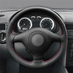 MEWANT Couvre Volant pour VW Golf 4 Passat B5 Variant Polo Bora Sharan 1997-2004