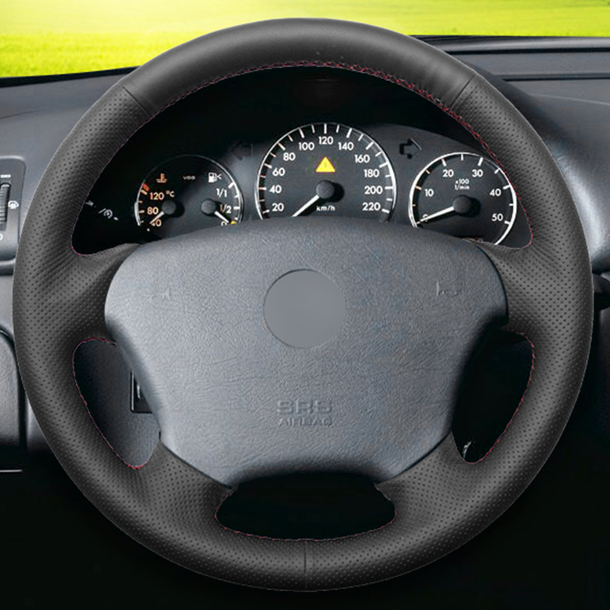 MEWANT Couvre Volant pour Mercedes-Benz M-Class W163 1998-2005