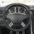 MEWANT Couvre Volant pour Mercedes-Benz GL-Class X164 2007-2008  M-Class 2006-2008