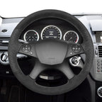 MEWANT Couvre Volant pour Mercedes-Benz W204 C-Class 2007-2010 Mercedes-Benz C280 C230 C180 C260 C200 C300