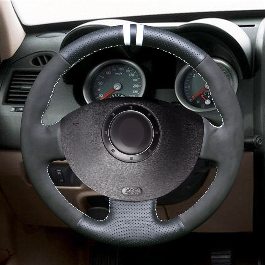 MEWANT Couvre Volant pour Renault Megane 2 2002-2009 / Scenic 2 (Grand Scenic) 2003-2009 / Kangoo 2 2008-2013