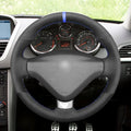 MEWANT Couvre Volant pour Peugeot 207 2010-2012 / 207 CC 2007-2015 / 207 SW 2011-2013