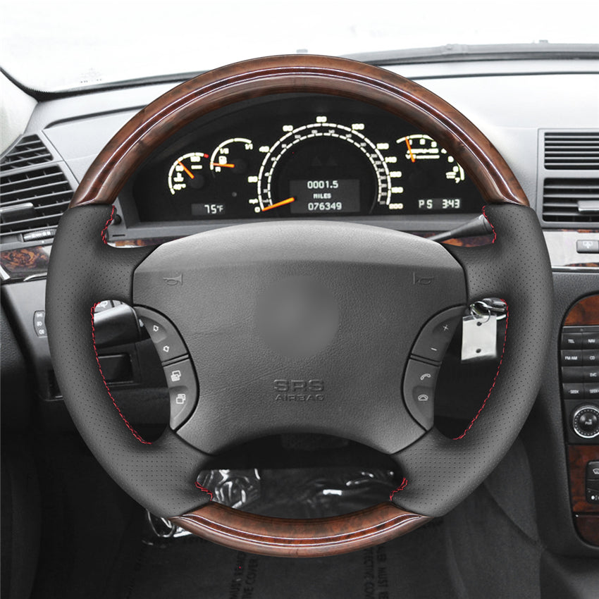 MEWANT Couvre Volant pour Mercedes-BENZ CL-Class C215 S-Class W220 2000-2006