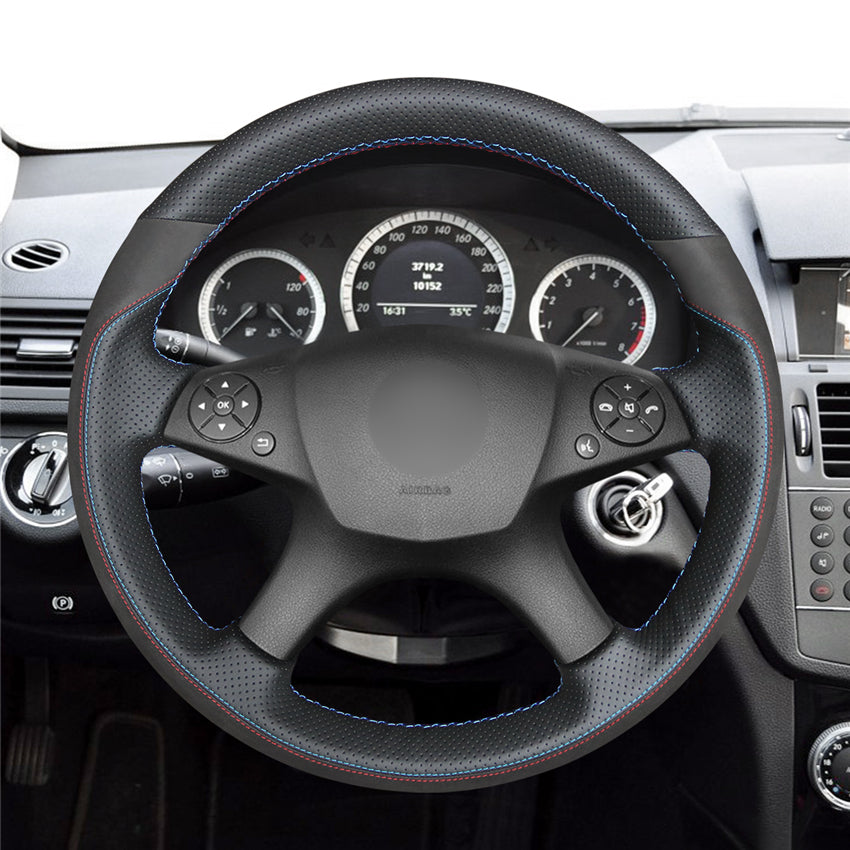 MEWANT Couvre Volant pour Mercedes-Benz W204 C-Class 2007-2010 Mercedes-Benz C280 C230 C180 C260 C200 C300