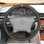 MEWANT Couvre Volant pour Mercedes-Benz C-Class W202 CL-Class C140 E-Class W210 W124 W140