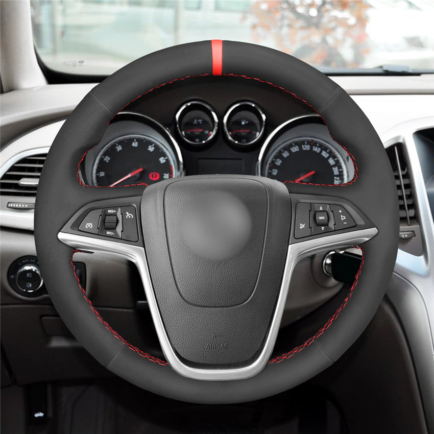 MEWANT Couvre Volant pour Opel Astra (J)  Mokka  Mokka X  Zafira (C) Insignia (A) Insignia CT  Ampera (I)  Cascada  Meriva (B) 2010-2017