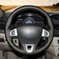 MEWANT Couvre Volant pour Renault Megane 3 2008-2016 / Scenic 3 (Grand Scenic) 2009-2016 / Kangoo 2 2014-2020 / Fluence (ZE) 2009-2015