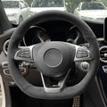 MEWANT Couvre Volant pour Mercedes-Benz C-Class W205 AMG C43 CLA-Class C117 CLS-Class C218 SL-Class R231 GLC-Class X253 C253