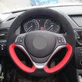MEWANT Couvre Volant pour BMW X1 E84 2012-2015 / 1 Series E81 E82 E87 E88 2013