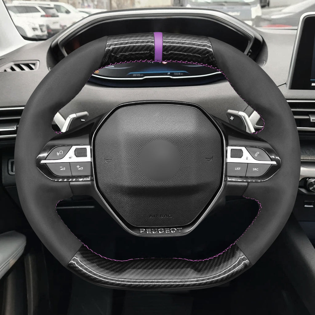 MEWANT Couvre Volant pour Peugeot 208 308 (SW) 2008 3008 508 508 SW 5008  Partner Rifter