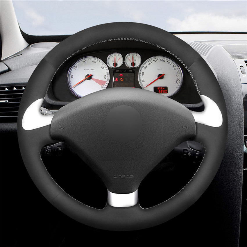 MEWANT Couvre Volant pour Peugeot 307 CC 2004-2008 / 307 (Sport) 2006-2007