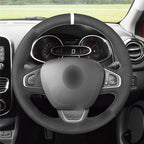 MEWANT Couvre Volant pour Renault Clio 4 (IV) 2016-2020 / Captur 2016-2020 / Kaptur 2016-2020