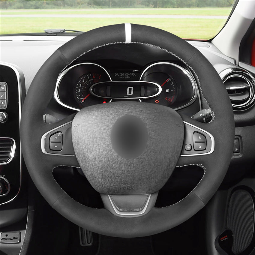 MEWANT Couvre Volant pour Renault Clio 4 (IV) 2016-2020 / Captur 2016-2020 / Kaptur 2016-2020
