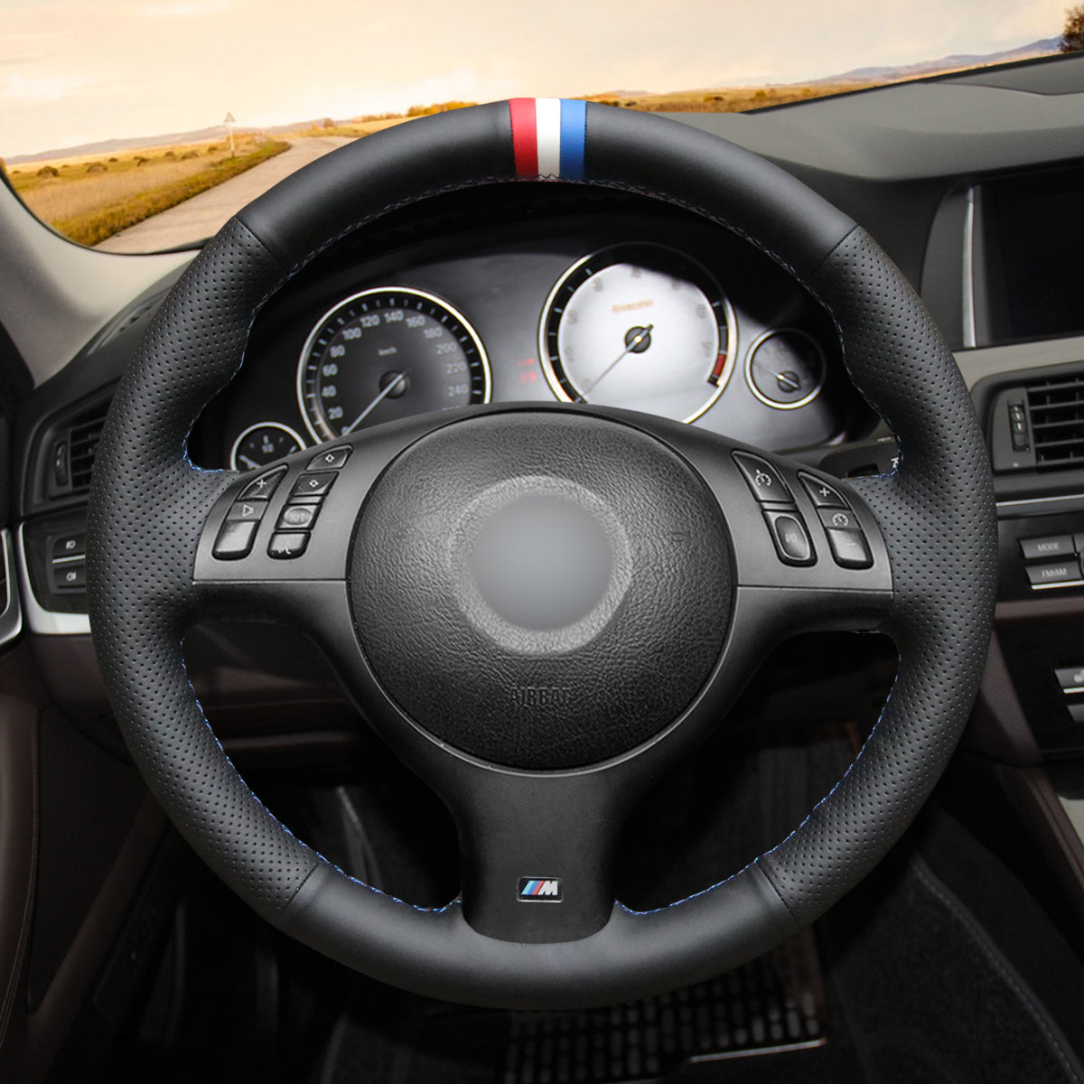 MEWANT Couvre Volant pour BMW 3 Series E46 5 Series E39 M5 E39