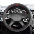 MEWANT Couvre Volant pour Mercedes-Benz W204 C-Class 2007-2010 Mercedes-Benz C280 C230 C180 C260 C200 C300