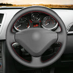 MEWANT Couvre Volant pour Peugeot 206 207 CC 207 SW Expert Partner