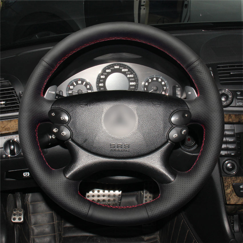 MEWANT Couvre Volant pour W211 CLK-Class C209 CLS-Class C219 G-Class W463 SL-Class R230 2003-2008