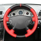 MEWANT Couvre Volant pour Mercedes-Benz E-Class W211 2003-2006 G-Class W463 2003-2007