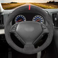 MEWANT Couvre Volant pour Infiniti G37 EX EX30 EX35 EX3 Q60 QX50 Nissan Skyline 2006-2014