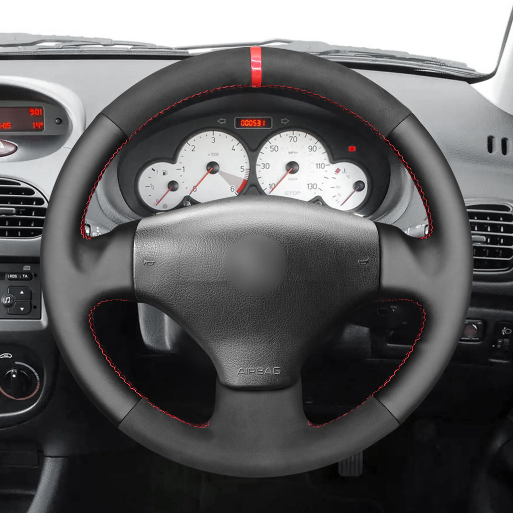 MEWANT Couvre Volant pour Peugeot 206 2001-2009 / 206 SW 2002-2007