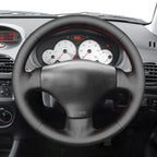 MEWANT Couvre Volant pour Peugeot 206 2001-2009 / 206 SW 2002-2007