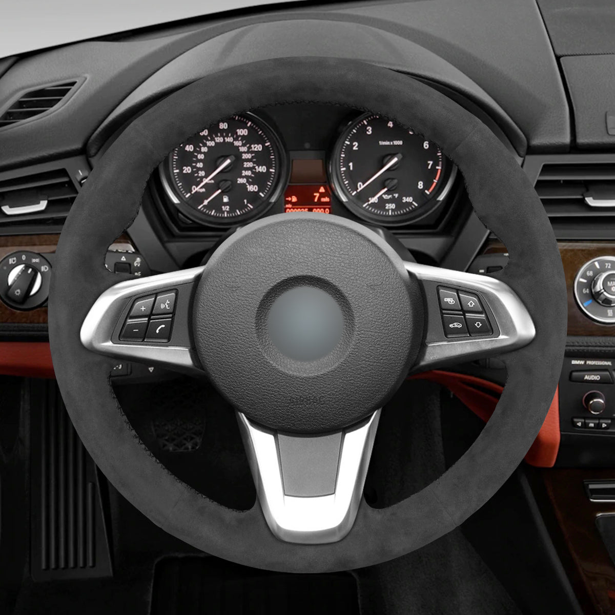 MEWANT Couvre Volant pour BMW Z4 E89 2009-2016