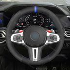 MEWANT Couvre Volant pour BMW M2 M3 M4 M5 M8 G8X F9X