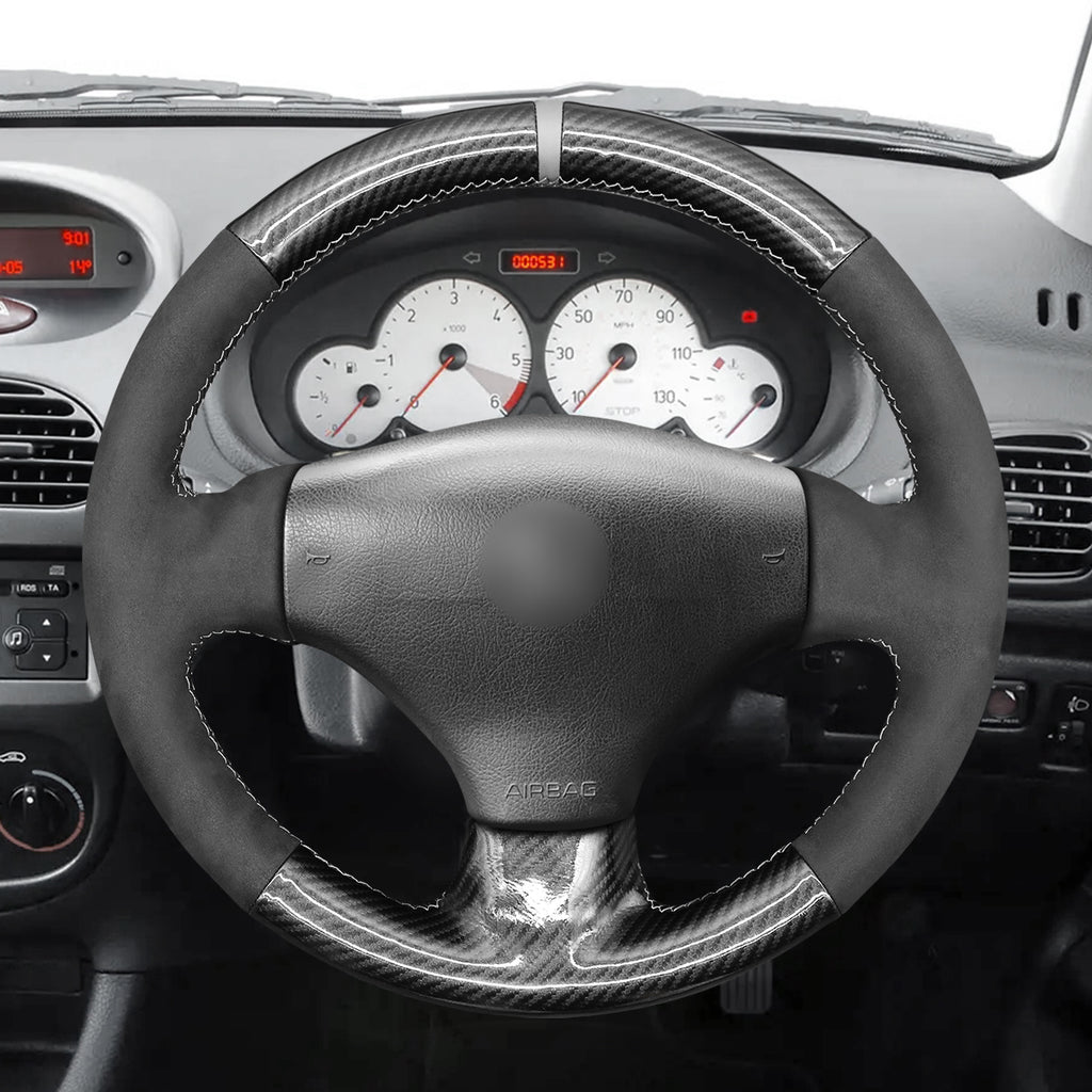 MEWANT Couvre Volant pour Peugeot 206 2001-2009 / 206 SW 2002-2007