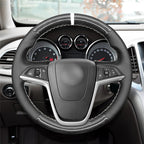 MEWANT Couvre Volant pour Opel Astra (J)  Mokka  Mokka X  Zafira (C) Insignia (A) Insignia CT  Ampera (I)  Cascada  Meriva (B) 2010-2017