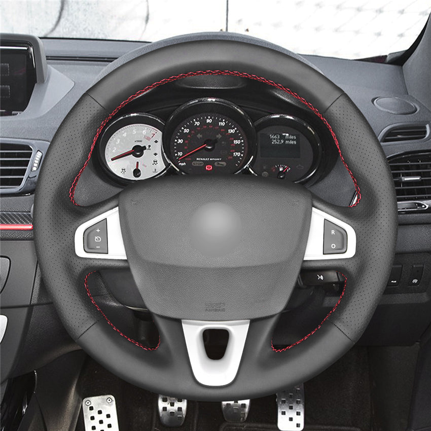 MEWANT Couvre Volant pour Renault Megane 3 (Coupe) RS 2010-2016