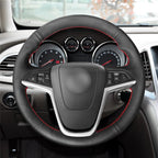 MEWANT Couvre Volant pour Opel Astra (J)  Mokka  Mokka X  Zafira (C) Insignia (A) Insignia CT  Ampera (I)  Cascada  Meriva (B) 2010-2017