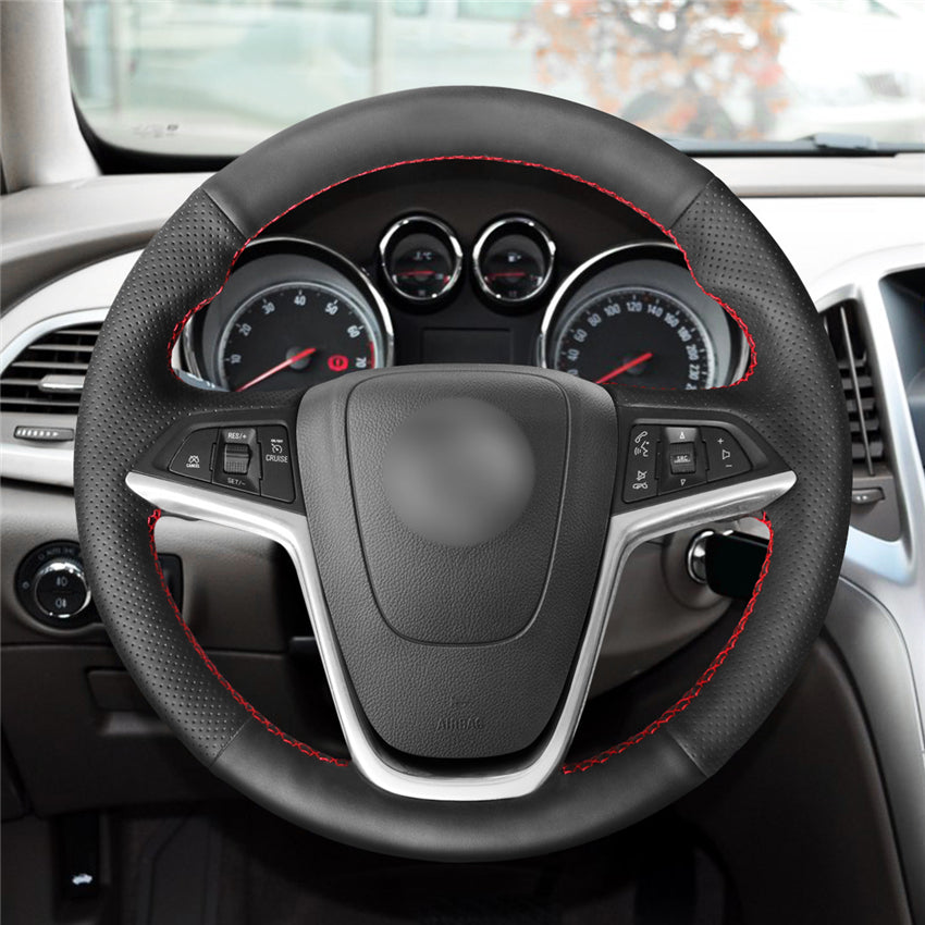 MEWANT Couvre Volant pour Opel Astra (J)  Mokka  Mokka X  Zafira (C) Insignia (A) Insignia CT  Ampera (I)  Cascada  Meriva (B) 2010-2017