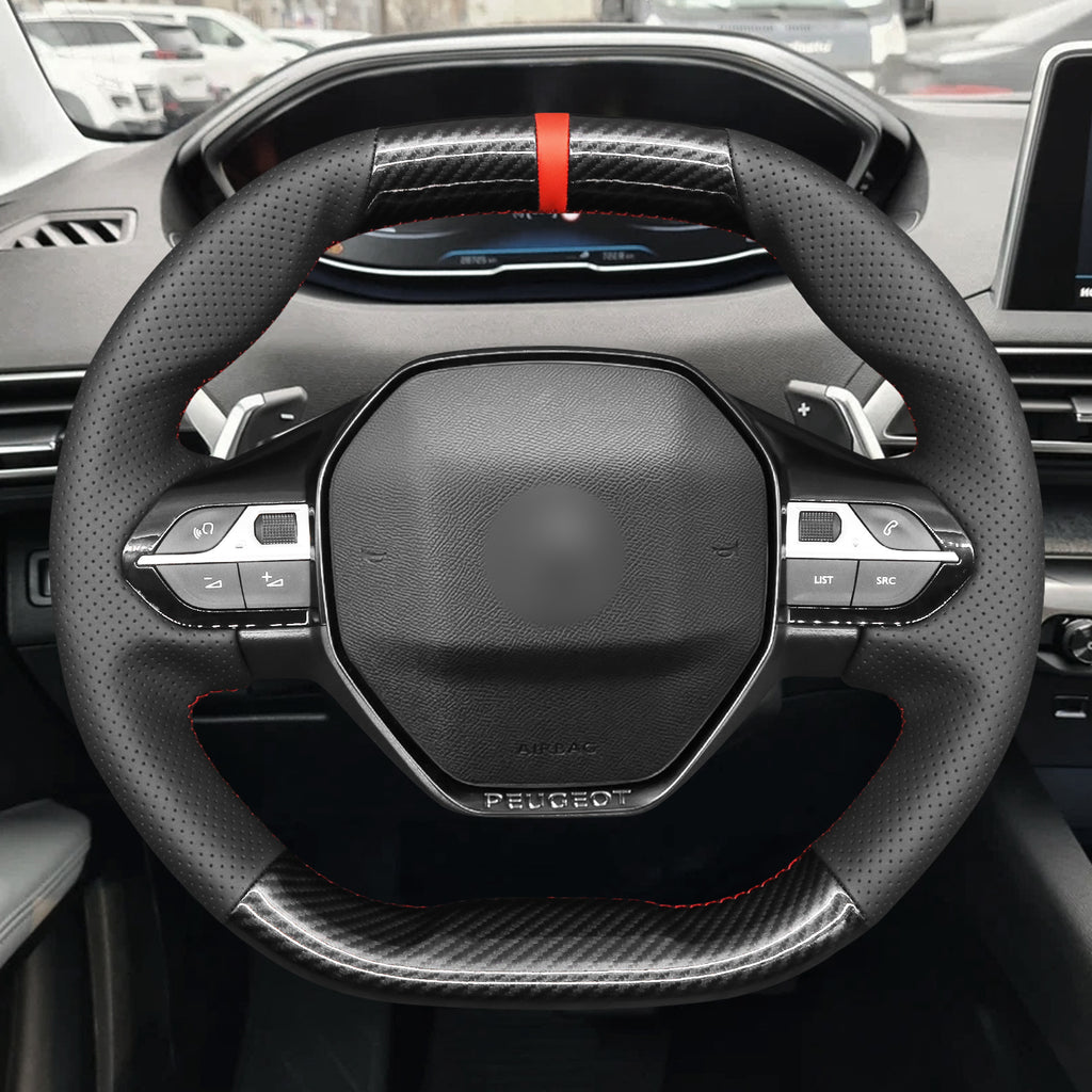 MEWANT Couvre Volant pour Peugeot 208 308 (SW) 2008 3008 508 508 SW 5008  Partner Rifter