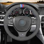 MEWANT Couvre Volant pour BMW 5 Series M Sport  F10 F11  F07 F12 F13 F06 F01 F10