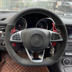 MEWANT Couvre Volant pour Mercedes-Benz C-Class W205 AMG C43 CLA-Class C117 CLS-Class C218 SL-Class R231 GLC-Class X253 C253