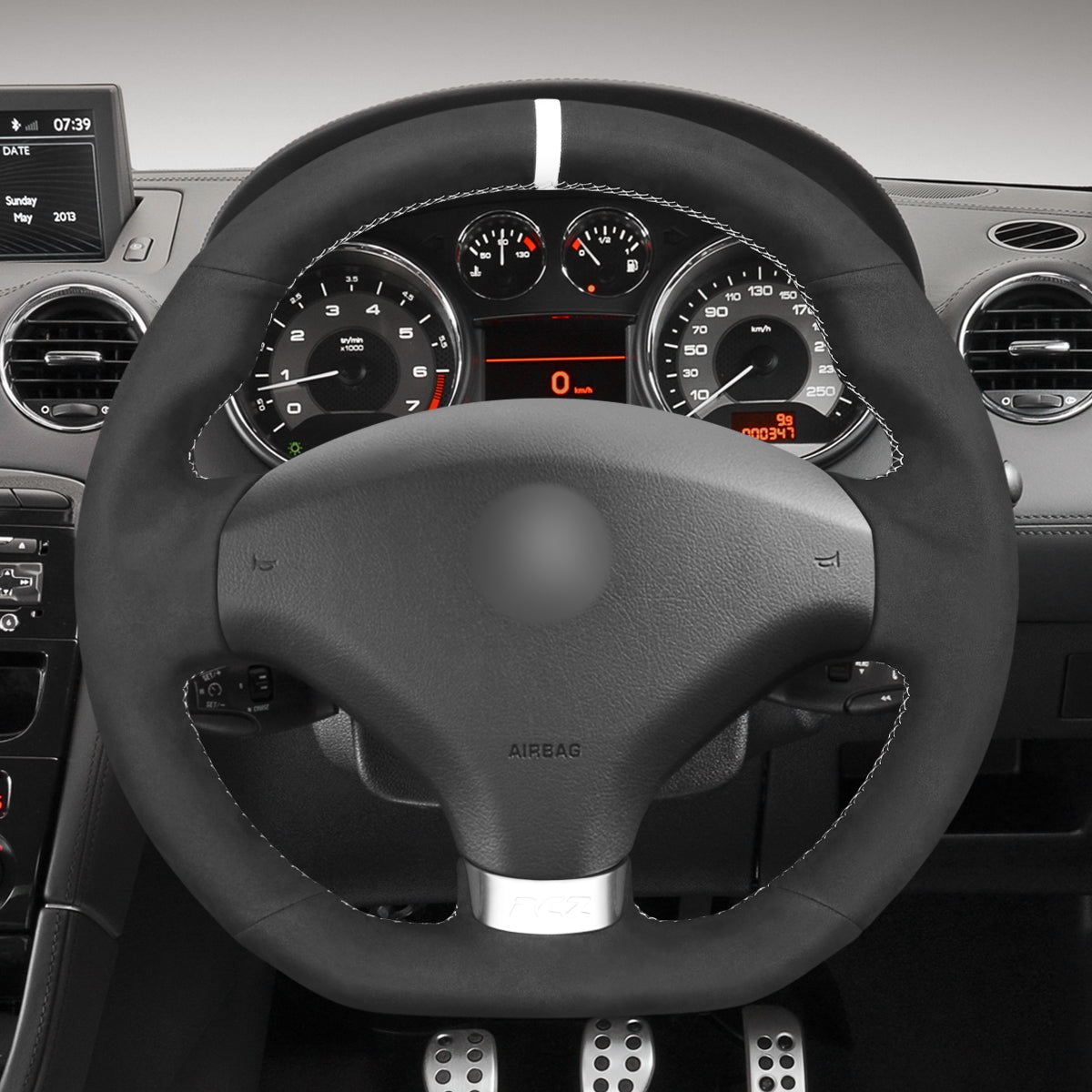MEWANT Couvre Volant pour Peugeot RCZ 2010-2015