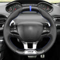 MEWANT Couvre Volant pour Peugeot 208 (GTi/GT Line/GT) / 308 (GT/GTi/GT Line) / 308 SW (GT/GT Line) / 2008 (GT Line) 2015-2019
