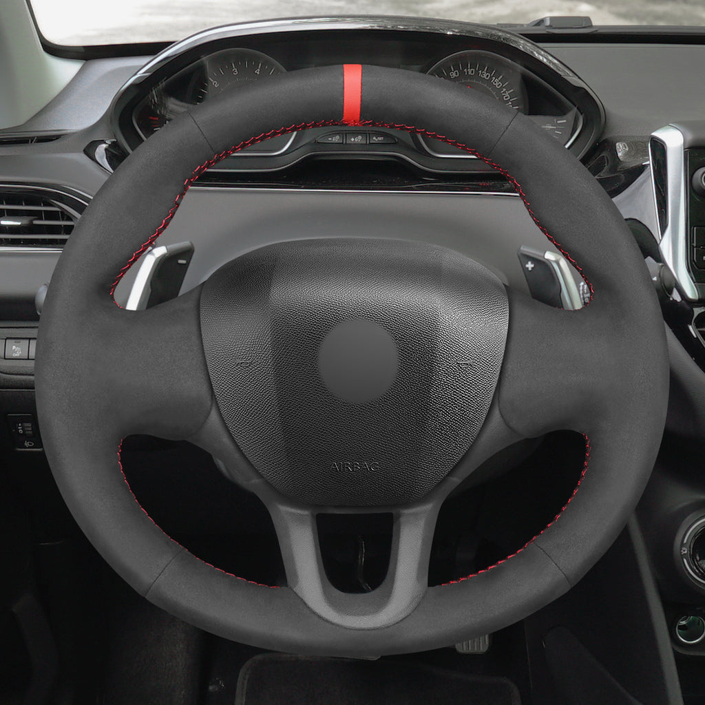 MEWANT Couvre Volant pour Peugeot 208 / 2008 / 308 / 308 SW 2014-2017