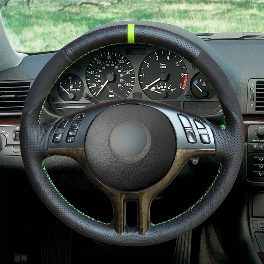 MEWANT Couvre Volant pour BMW 3 Series E46 E39 X5 E53 Z3 E36