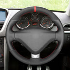 MEWANT Couvre Volant pour Peugeot 207 2010-2012 / 207 CC 2007-2015 / 207 SW 2011-2013