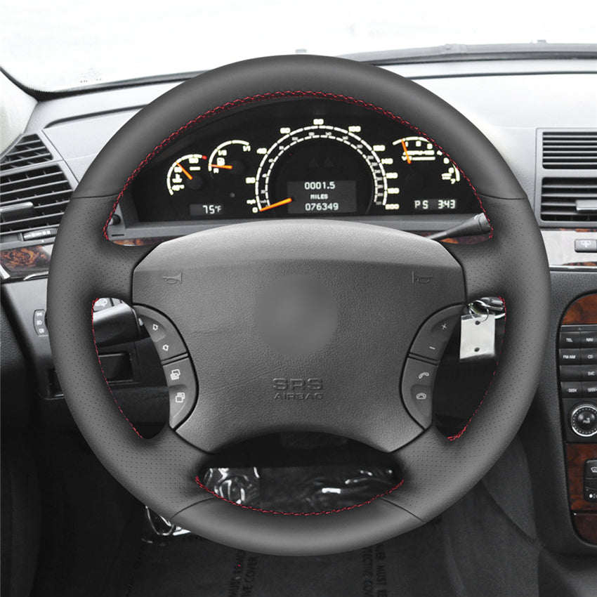 MEWANT Couvre Volant pour Mercedes-BENZ CL-Class C215 S-Class W220 2000-2006