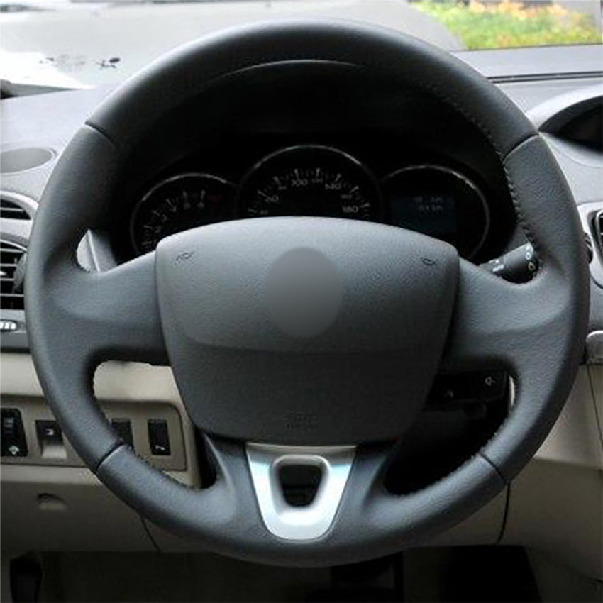 MEWANT Couvre Volant pour Renault Megane 3 2008-2016 / Scenic 3 (Grand Scenic) 2009-2016 / Kangoo 2 2013-2020 / Kangoo Maxi 2013-2020