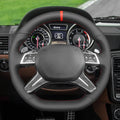 MEWANT Couvre Volant pour Mercedes-Benz GL 63 AMG (X166)  ML 63 AMG (W166) G 63 AMG (W463 G 65 AMG (W463) G-Class