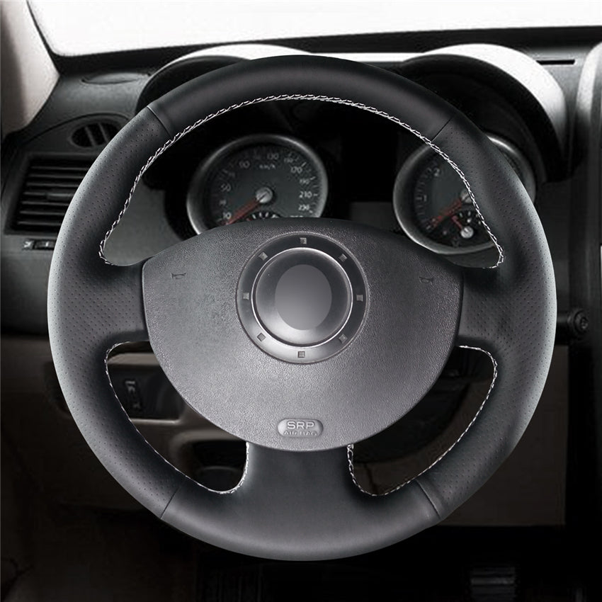 MEWANT Couvre Volant pour Renault Megane 2 2002-2009 / Scenic 2 (Grand Scenic) 2003-2009 / Kangoo 2 2008-2013