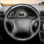 MEWANT Couvre Volant pour Mercedes-Benz C-Class W203 2001-2007 C32 AMG 2002-2003