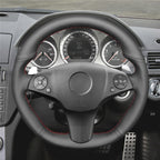 MEWANT Couvre Volant pour Mercedes-Benz AMG C63 W204 CLS-Class C219 CLS 63 E 63 AMG W212 AMG SL 63 R230SLS AMG C197 R197