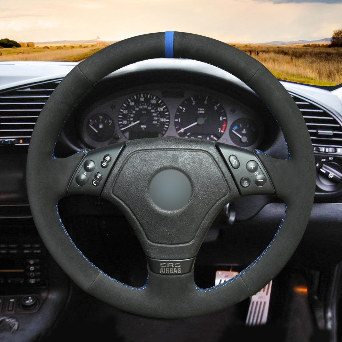 MEWANT Couvre Volant pour BMW E36 E46 Z3 E36 1996-2000
