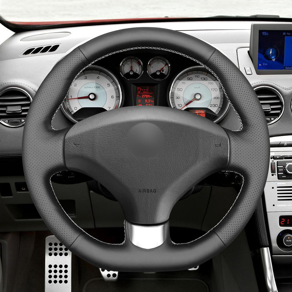 MEWANT Couvre Volant pour Peugeot 308/308 CC/308 SW/RCZ/3008/5008 2009-2017